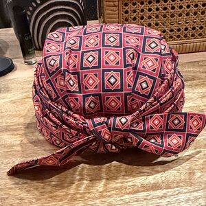 Gucci Red and Black Headwrap hat knot